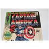 Image 2 : CAPTAIN AMERICA #100 (1968) KEY ISSUE, 1ST IN TITLE, CLASSIC KIRBY COVER. LOWER MID GRADE, FLAT,