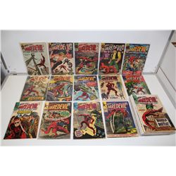 DAREDEVIL #8-102 & ANNUAL #1 & GIANT SIZE #1 (1965-75) LARGE 36 ISSUE SILVER/BRONZE DAREDEVIL RUN,