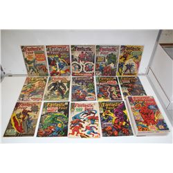 FANTASTIC FOUR #32-100 (1964-70) LARGE 32 ISSUE SILVER AGE RUN, NO DUPLICATES. MIXED GRADES, LOW