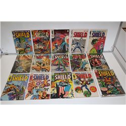 NICK FURY #1-18 & SHIELD #1-5 (1968-77) 2 COMPLETE SILVER/BRONZE MARVEL SETS! LOW MID TO HIGH MID,