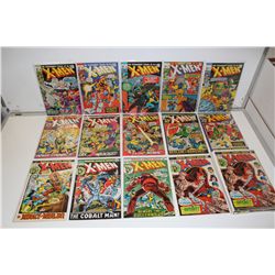 X-MEN #68-80, 81-82 (X2), 85-88 & 90 (1970-74) NEAR COMPLETE X-MEN REPRINT SET. 22 BOOKS TOTAL,