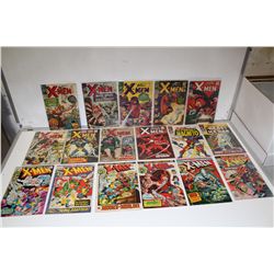 X-MEN #10-103 (1965-77) 17 ISSUE SILVER/BRONZE RUN, NO DUPLICATES. #10, 13, 16, 18, 24, 27, 39,