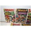 Image 2 : AVENGERS #10, 12-14, 17-18 & 20 (1964-65) 7 EARLY SILVER AGE ISSUES. LOWER MID TO SOLID MID GRADE