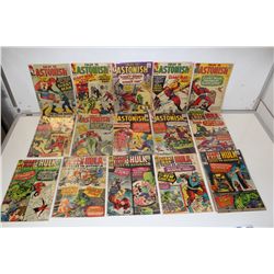 TALES TO ASTONISH #49-56, 58 & 61-69 (1963-65) NEAR COMPLETE GIANT MAN RUN, 18 ISSUES TOTAL.  #49-