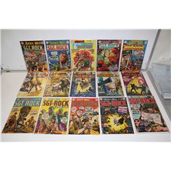 OUR ARMY AT WAR #185-282 (1967-73) 19 ISSUE SGT. ROCK RUN. #185, 187, 190-195, 197, 199, 202, 204,