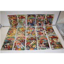 MS. MARVEL #1-23 COMPLETE (1977-79) THE ENTIRE BRONZE RUN! #18-KEY ISSUE- 1ST FULL APP. MYSTIQUE-