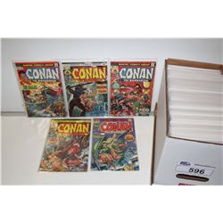 CONAN THE BARBARIAN #26-175 (1973-84) 11 YEAR LONG PARTIAL CONAN RUN. APPROX 40 ISSUES BELOW #100,