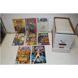 BRONZE TO COPPER MIXED RUNS & TITLES SHORT BOX (1970'S-80'S) (A) ALPHA FLIGHT, AVENGERS, ETC. MIXED