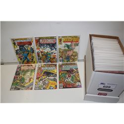 BRONZE TO COPPER MIXED RUNS & TITLES SHORT BOX (1970'S-80'S) (M-N) MS. MARVEL, NEW MUTANTS, ETC.