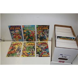 BRONZE TO COPPER MIXED RUNS & TITLES SHORT BOX (1970'S-80'S) (N-S) OMEGA MEN, RED SONJA, 7 AGE