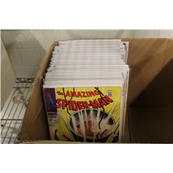 AMAZING SPIDER-MAN RUN #61-305. MIXED GRADES, WITH MANY SOLID HIGH-MID GRADE COPIES. OVER 50 BOOKS.