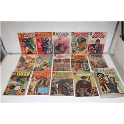DELL COMICS LOT- 33 MIXED TITLES AND GRADES INCL. NEW DRACULA #1, TARZA, I LOVE LUCY, ROY ROGERS