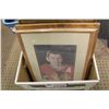 Image 2 : BOX LOT OF 10 FRAMED STAR SPORTS PICTURES INCL. HULL, RICHARD, HOWE, AARON + MORE!
