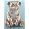 Image 1 : An Edwardian novelty silver pin cushion modelled as a seated teddy bear, Birmingham 1909, 1.5ins....