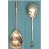 Image 1 : A Charles I silver gilt seal top spoon with hexagonal stem and fluted finial, maker Edward Hole,...