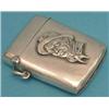 Image 1 : A George V silver vinaigrette applied with a portrait of a cowboy, Birmingham 1912 £120-150...