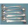 Image 1 : A set of 6 Victorian Exeter silver queens pattern cream ladles, Makers Robert, James and Josiah W...