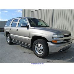 2003 - CHEVROLET TAHOE