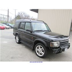 2003 - LANDROVER DISCOVERY