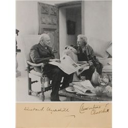 Winston and Clementine Churchill