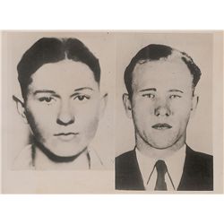 Clyde Barrow and Raymond Hamilton