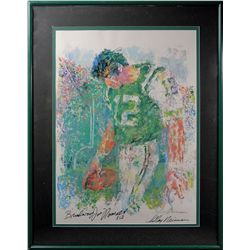 LeRoy Neiman and Joe Namath