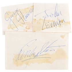 Beatles: Starr and Aspinall