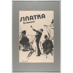 Frank Sinatra and LeRoy Neiman