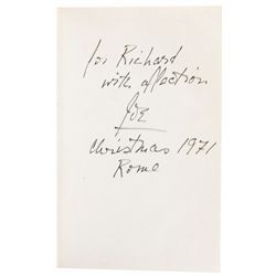 Richard Burton: Joseph Losey