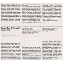 Sonny Boy Williamson