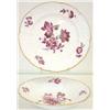 Image 1 : Sixteen Victorian porcelain plates painted in...