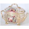 Image 1 : A Derby bone china sauce tureen and cover, tw...