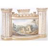 Image 1 : A Coalport bone china desk stand in the form...
