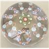 Image 1 : A patterned millefiori weight with a central...