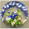 Image 1 : A St.Louis flat bouquet weight with a yellow...