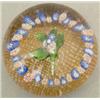Image 1 : A St.Louis garlanded posyweight, the four flo...