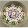 Image 1 : A Clichy concentric millefiori weight with th...