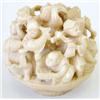 Image 1 : A lightly stained ivory okimono style netsuke...
