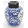 Image 1 : A Kang Hsi blue and white oviform jar with th...