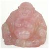 Image 1 : A rose quartz seated Budai, Qing Dynasty, 3.2...