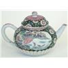 Image 1 : A Yung Cheng famille rose globular teapot and...