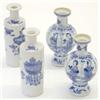 Image 1 : A pair of Kang Hsi blue and white slender bot...
