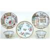 Image 1 : A Yung Cheng famille rose octagonal tea bowl...