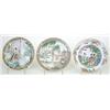 Image 1 : A Yung Cheng famille rose saucer brightly ena...