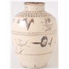 Image 1 : A Cizhou brown slip painted cream ground ovif...