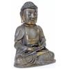 Image 1 : A Ming bronze Buddha seated in dhyanasana, th...