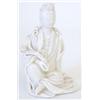 Image 1 : An 18th century blanc de chine figure of Guan...