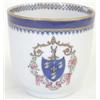 Image 1 : A Chien Lung coffee cup with the arms of Forb...