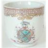 Image 1 : A Chien Lung coffee cup with the arms of Poll...