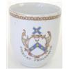Image 1 : A Chien Lung coffee cup with the arms of Prin...